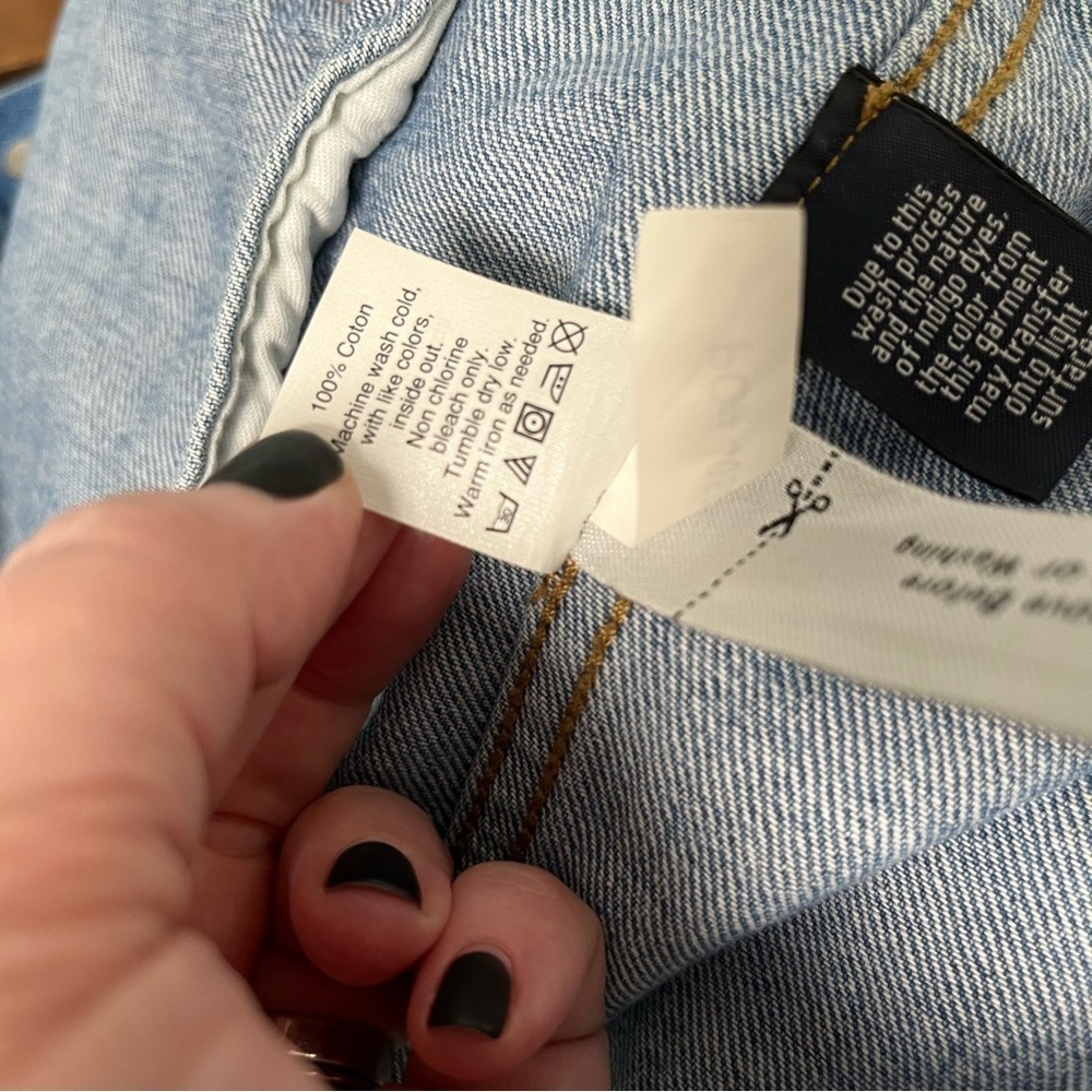 Madewell Distressed Denim Jacket - Picture 6 of 6
